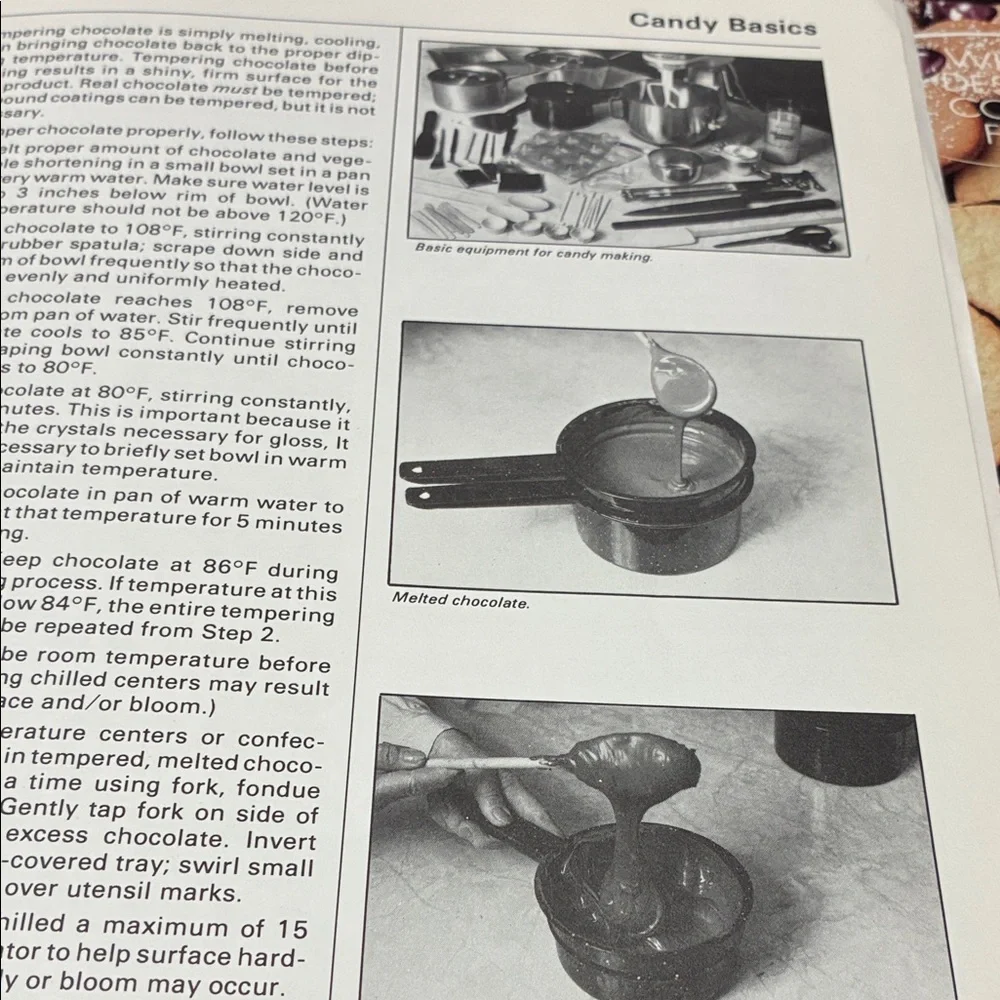 Assorted Baking & Dessert Recipe cookbooks- Candy, Cookies & Chocolates (Set)